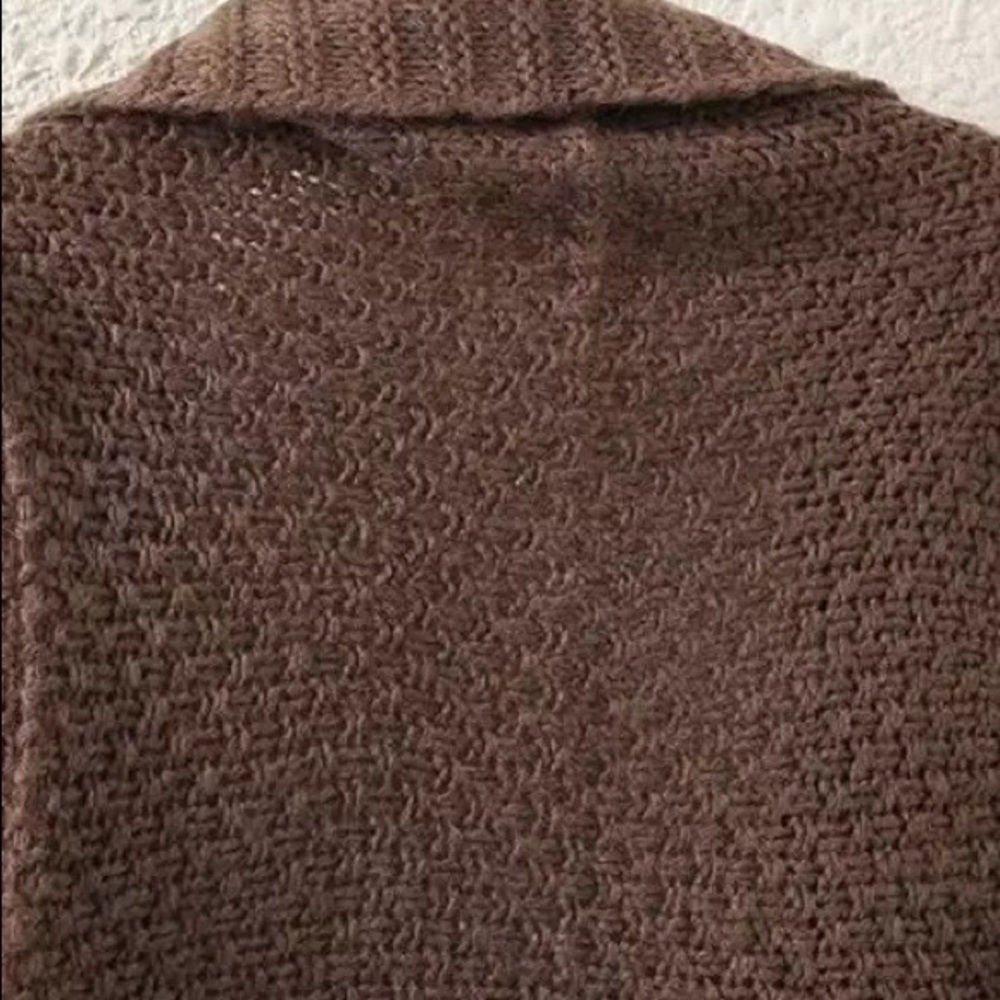 Western Boho Tassel fringe Knit vest - Picture 2 of 6